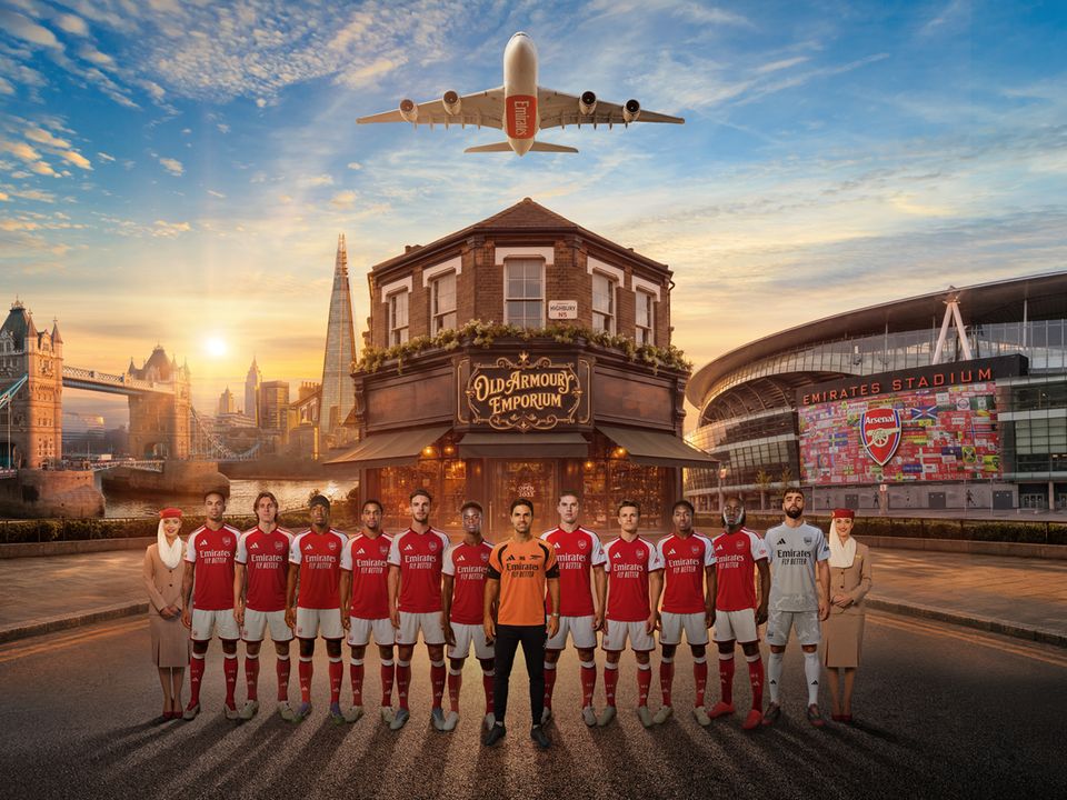 Arsenal og Emirates forlænger markant sponsoraftale helt frem til 2033